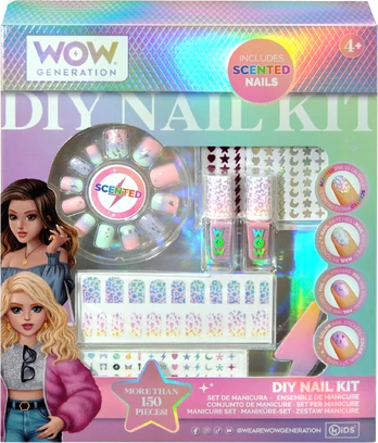 WOW Generation - Manicure Set With Scented Nails (WOW00017-314)