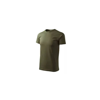 Vyriški Marškinėliai MALFINI Basic, Military 160g/m2 : Dydis - S