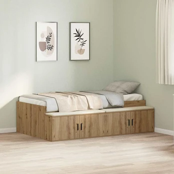 Lova Saugojimo lovos rėmas Amatininkų ąžuolas 80x200 cm