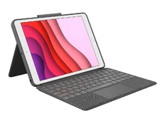 Logitech - Combo Touch for iPad 7th generation - GRAPHITE Nordic kaina
