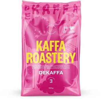 Kaffa Roastery Dekaffa suodatinkahvi, 250 g