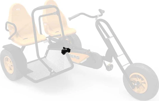 Berg XL rėmas - stebulė BF