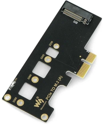 PCIe į M.2 adapteris - suderinamas su Raspberry Pi CM4 - Waveshare 19091