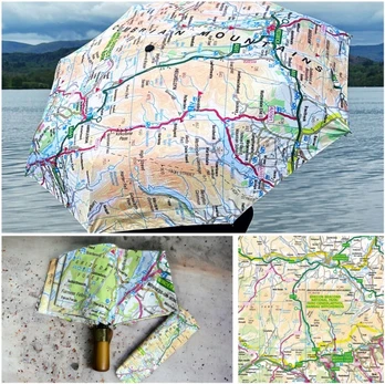 OS Map Premium Umbrella - Brecon Beacons National Park