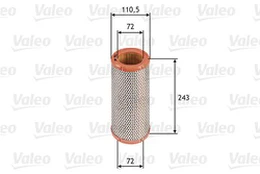 Oro filtras VALEO 585612 kaina
