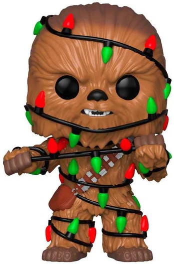 Funko POP figure Star Wars Holiday Chewie with Lights