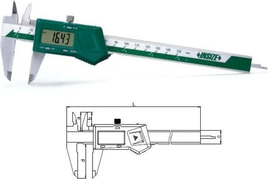 150 DIGIT CALIPER. 6 3V/DATA/SQ