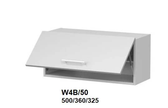 Extom Pakabinama spintelė Sidabrinis W4B 50