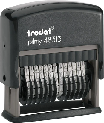 Trodat Self-Inking Numberer 48313 13 skaitmenų