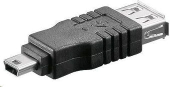 Adapteris USB PremiumCord miniUSB - USB Juodas (kur-9)