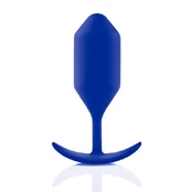B-Vibe - Snug Plug 4 Navy Analinis kaištis kaina