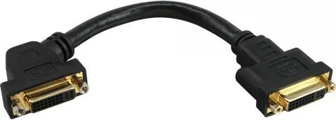 AV adapteris InLine DVILI - Juodas (17301G)