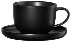 Asa Selection Coppa Kuro Teacup with a Saucer, 200 ml