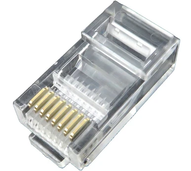 Kištukas 8p8c RD (RJ-45) [4vnt] BP, 1761