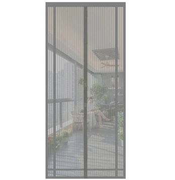 Sekey magnetinis tinklelis nuo uodų durims 95×210 cm, pilkas