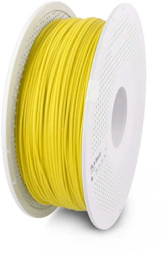 Bambu Lab PLA Basic kaitinimo siūlas 1.75 mm 1kg - pridedamas su daugkartinio naudojimo ritė - Geltona