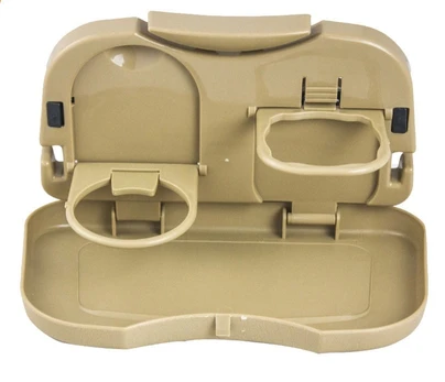 Gėrimų laikiklis Bottari Snack Tray 79019, smėlio ruda