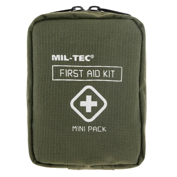 Mil-Tec First Aid Kit Mini Pack Olive Pirmosios pagalbos rinkinys