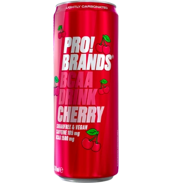Pro! Brands BCAA Drink, Cherry, 330 ml