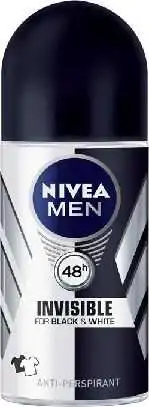 Nivea Antiperspirant Deodorant INVISIBLE POWER roll-on men''s 50ml
