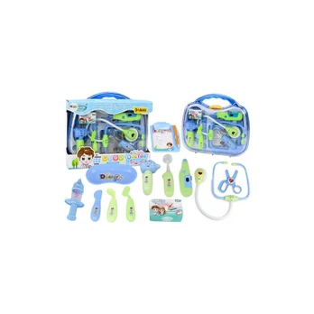 Lean Toys Daktaro rinkinys, mėlynas