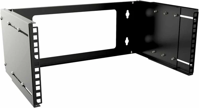 Lanview 4U ADJUSTABLE DEPTH BRACKET 19" - Juodas
