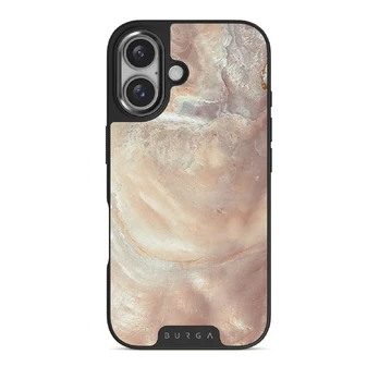Serene Sunset - Chic iPhone 16 Plus Case, Elite Dark (MagSafe) / Gunmetal