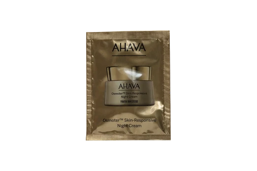 Ahava, Osmoter Skin - Responsive, Regenerating, Night, Cream, For Face, 3 ml *Sample