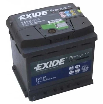 Akumuliatorius EXIDE 53 Ah 540 A EN 12V