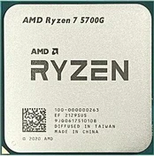 Procesorius AMD RYZEN 7 5700G, 3.8GHz, Tray