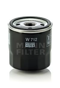 Alyvos filtras MANN-FILTER W 712