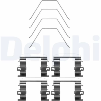 DELPHI LX0669 Brake pad fitting kit