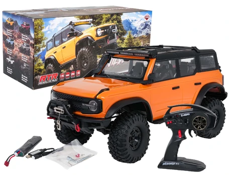 Ramiz Automobilis R/C WILDERNESS 1:10 Geltonas
