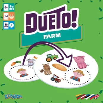 Stalo žaidimas „DuetO! Ūkis“