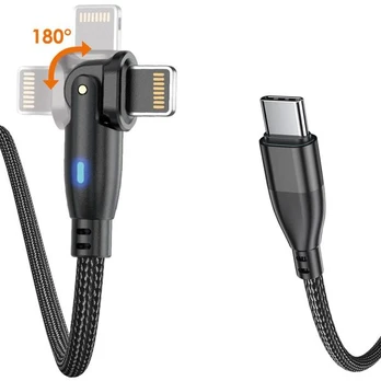 USB kabelis / perėjimas z USB typ-C na Lightning