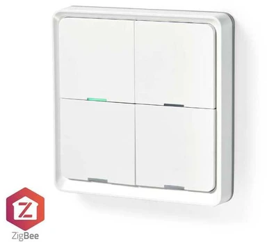 Nedis Smartlife Wandschalter - Zigbee 3.0, Programmierbare Knöpfe