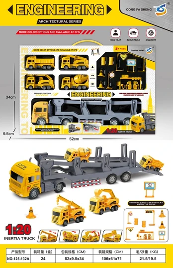 MEGA Laval and Vehicles Set + Accessories Construction Edition