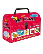 Žaidimų lagaminas "Kas atras?"