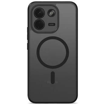 Matinis juodas dėklas Xiaomi Redmi Note 17 Pro Max 5G telefonui "Tech-Protect BasicMag Magsafe"