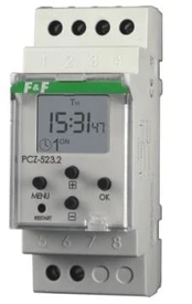 F&F PCZ-523 16A impulsinis mokyklos laikmatis