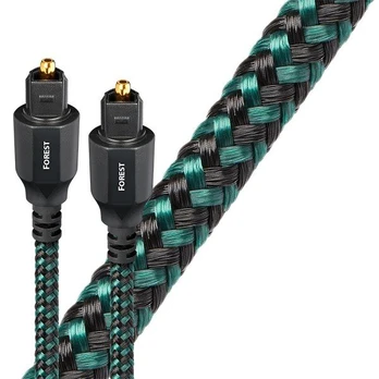 Audioquest Forest Optilink 0,75 m – optinis Toslink kabelis (+ 3,5 mm mini adapteris)