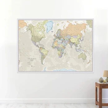 Maps International Klasikinis pasaulio žemėlapis