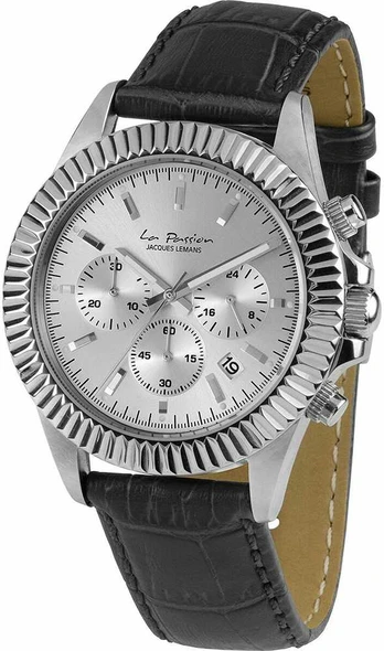Laikrodis JACQUES LEMANS LP-111B. Kwarcowy, Kolor . Unisex.