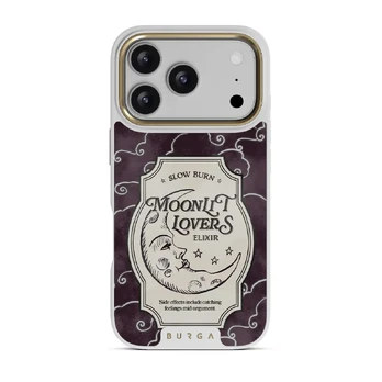 Moonlit Lovers - iPhone 17 Pro Case, Elite Light (MagSafe) / Gold