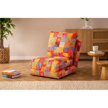 Hanah Home 1 sėdynės sofa-lova Taida 1 - Seater - Patchwork