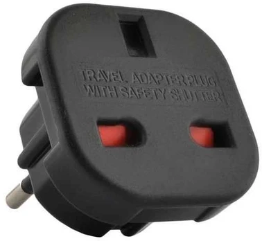 Adapteris – JK į ES adapteris – angliškas kištukas prie PL