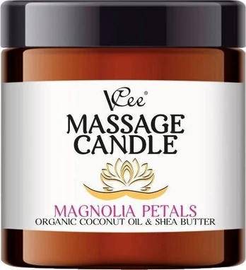 Masažo žvakė Vcee Magnolia Petals 80 g