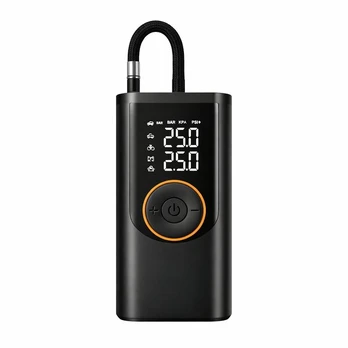 Dviračio padangų pompa, juoda, 150 PSI, 1 vnt.