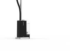 SteamOne GEORGE steamer, black kaina