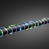 Mini - RGB LED šviesos virvė 1000 cm